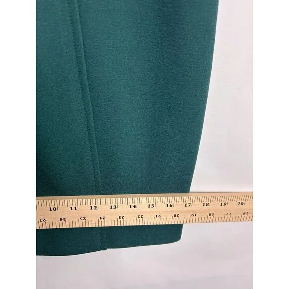 Maggy London Womens  Size 2 Crew Neck Sleeveless Sheat Dress Green NWT - Picture 5 of 13